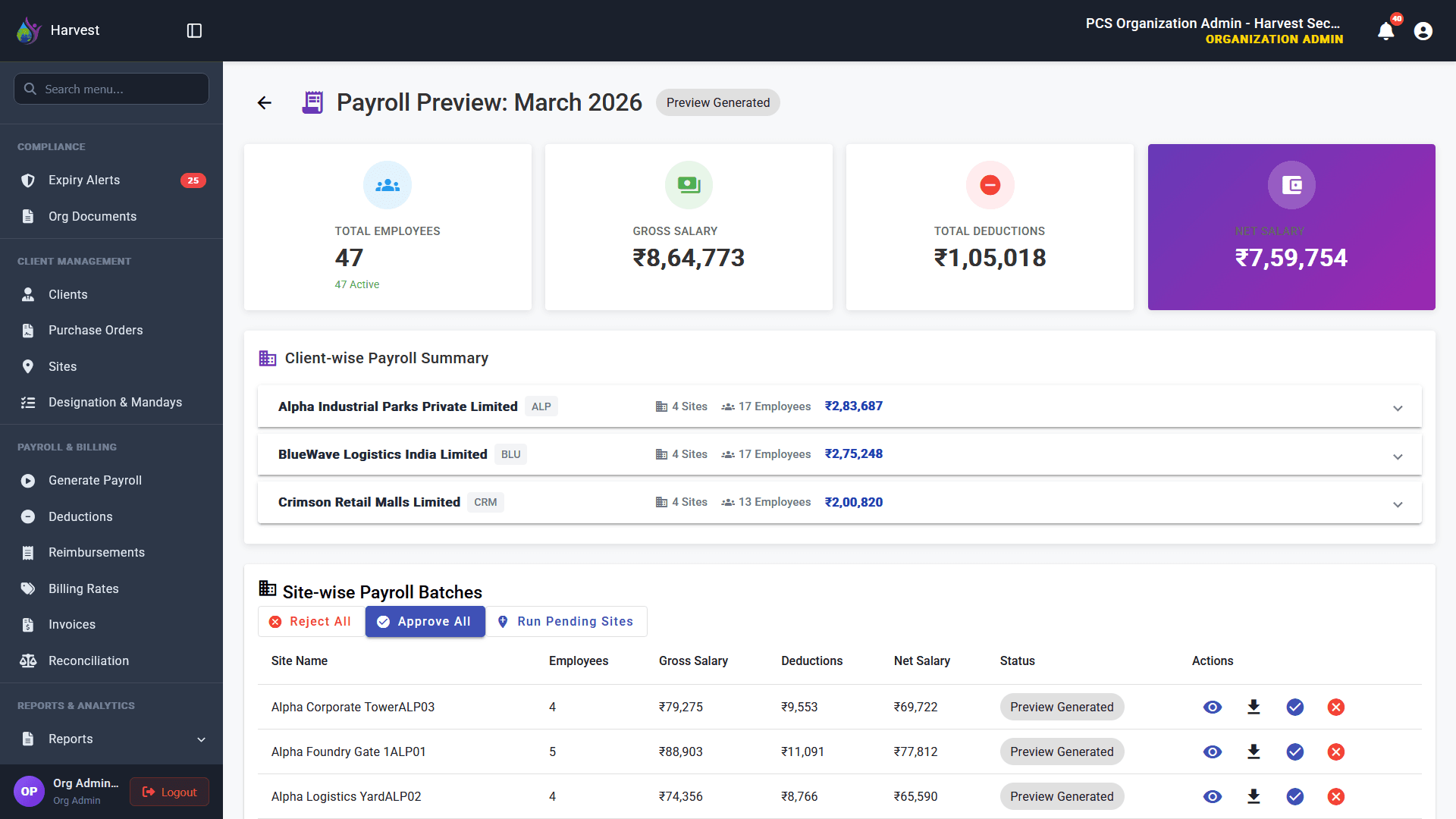 Structured Payroll Workflows